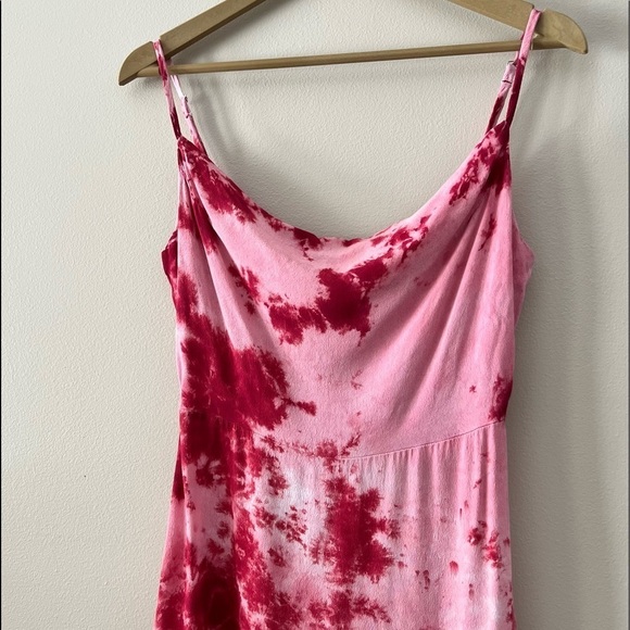 Lulu’s Pink Tie-Dye Mini Dress in size S - Picture 2 of 8